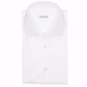 The Dobby Dress Shirt | White - duncanquinn