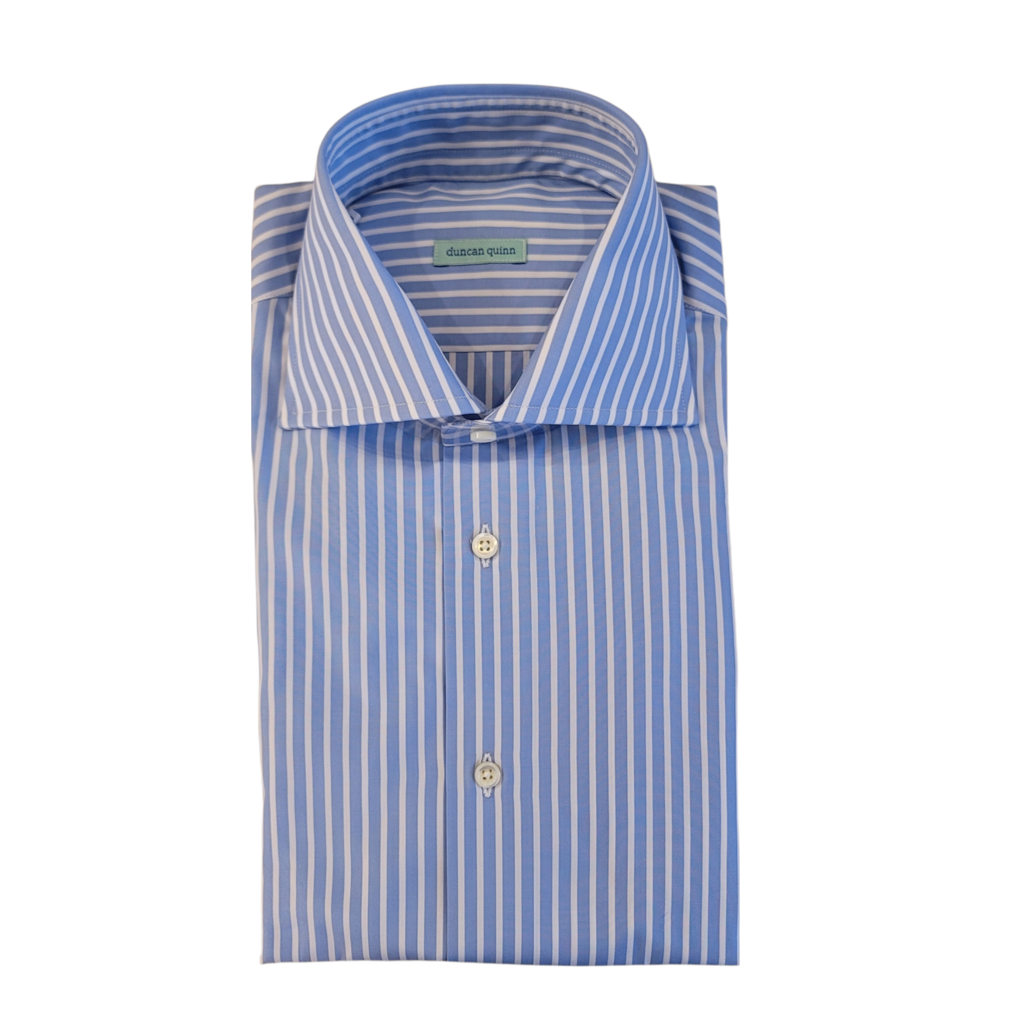 Portland Sky Blue White Stripe Shirt