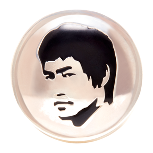 Bruce Lee No.2 Cufflink Front x 1 - duncanquinn