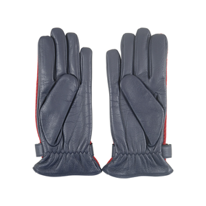 Herringbone Gloves | Red - duncanquinn