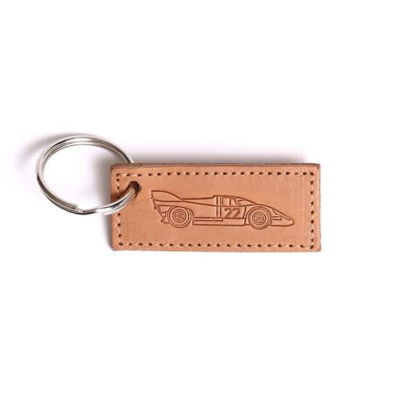 Le Mans Key Chain | Tan - duncanquinn