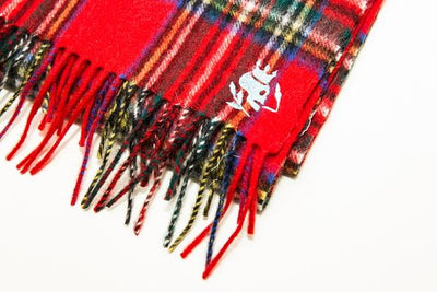 Royal Stewart Merino Tartan Scarf