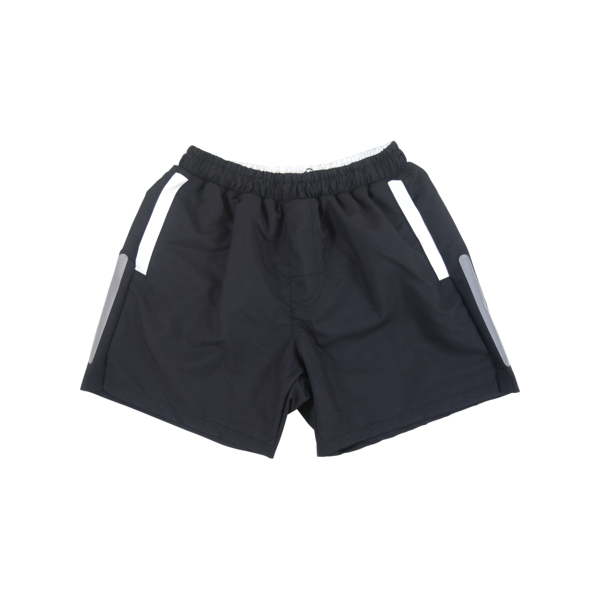 Solid Swim Trunks | Black - duncanquinn