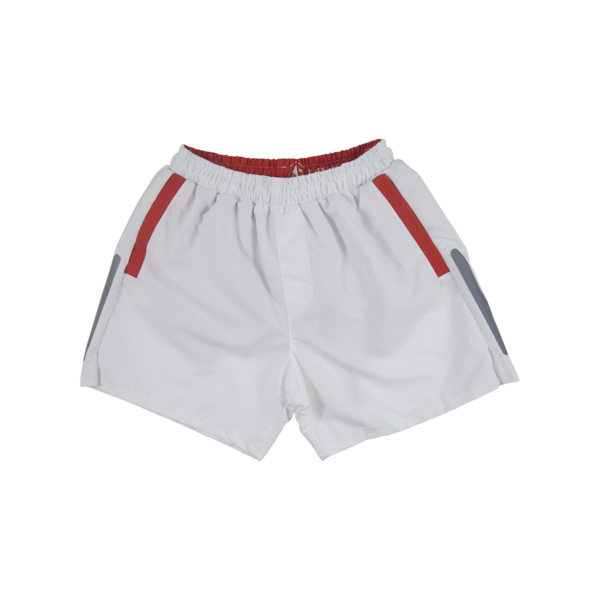 Solid Swim Trunks | White - duncanquinn