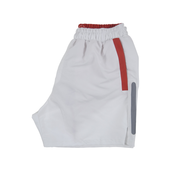 Solid Swim Trunks | White - duncanquinn