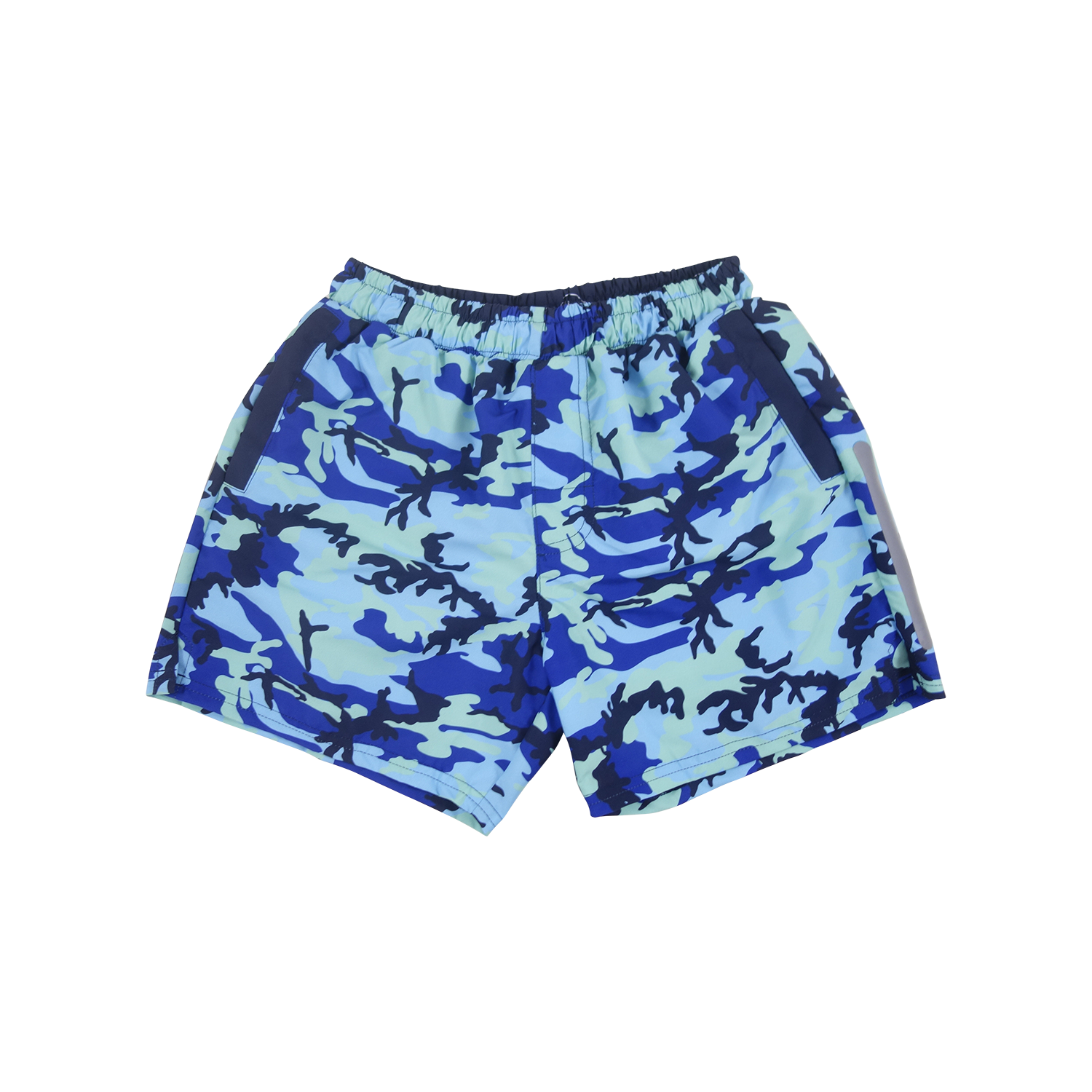 Camo Swim Trunks | Blue - duncanquinn