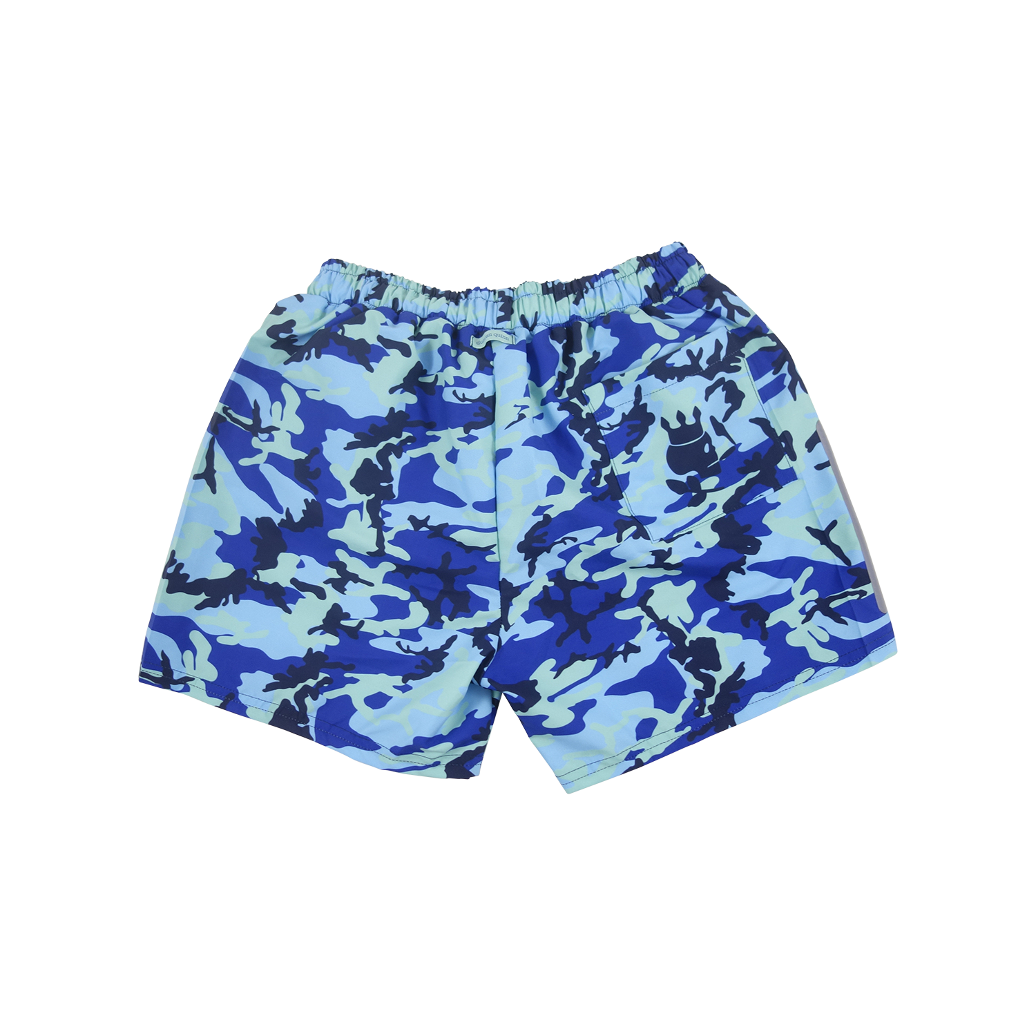 Blue Camo Swim Trunks Quick Dry Men s Swimwear Duncan Quinn