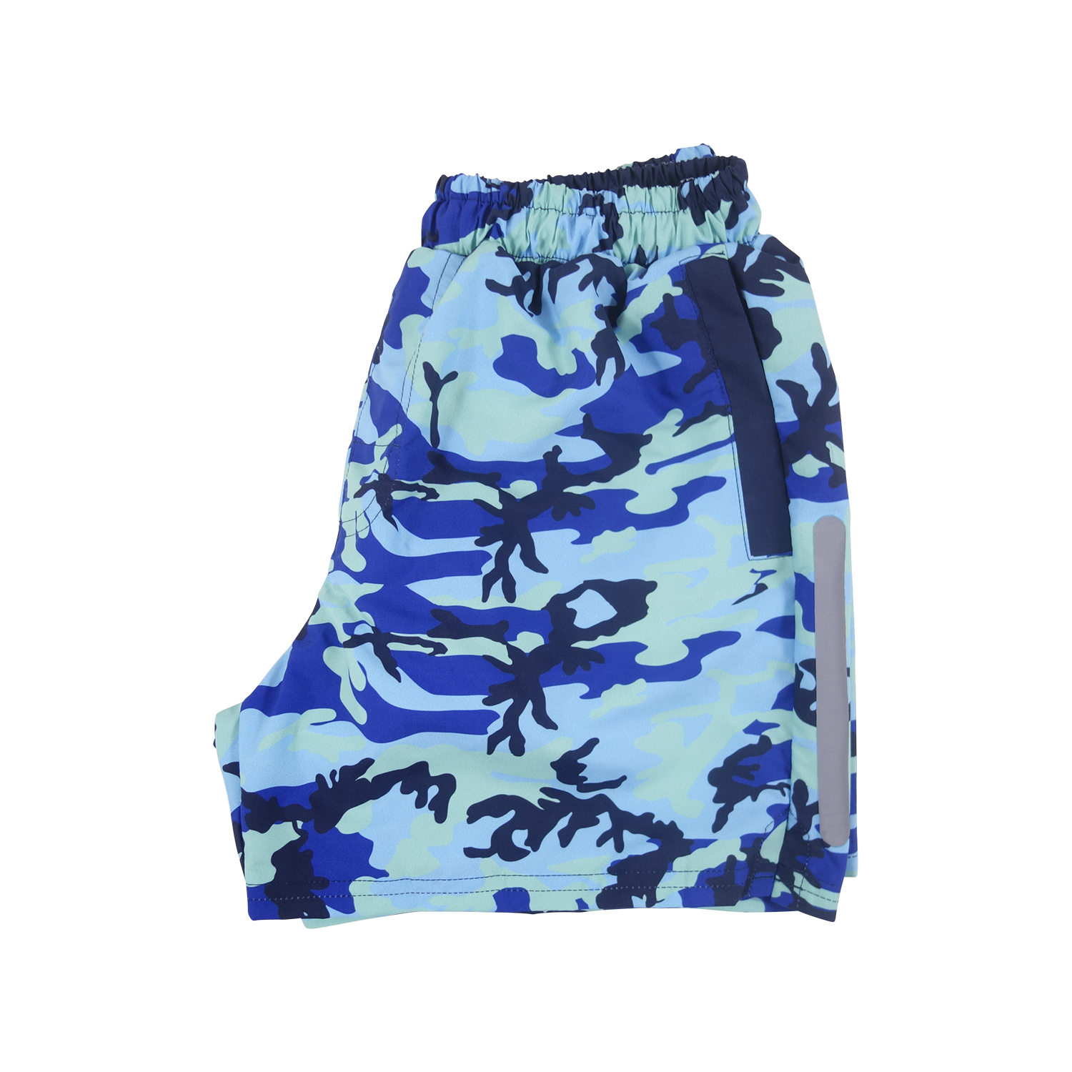 Camo Swim Trunks | Blue - duncanquinn