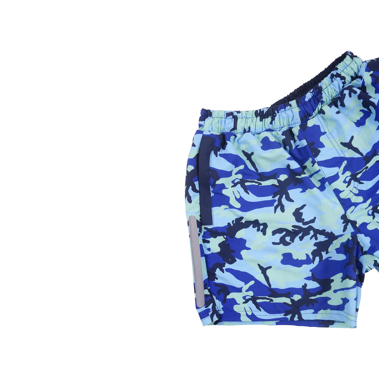 Camo Swim Trunks | Blue - duncanquinn