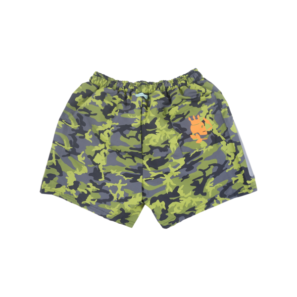 Camo Swim Trunks | Green - duncanquinn