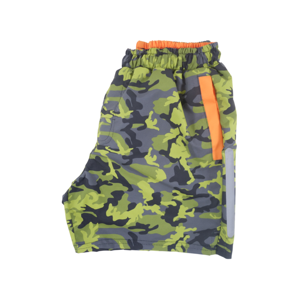 Camo Swim Trunks | Green - duncanquinn