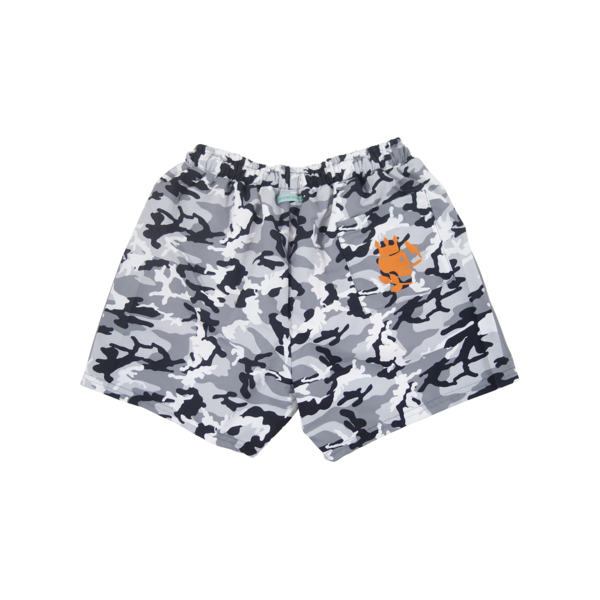 Camo Swim Trunks | Grey - duncanquinn