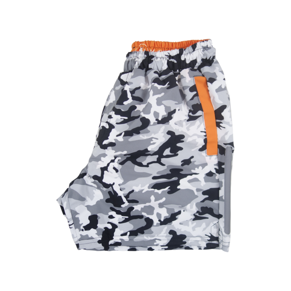 Camo Swim Trunks | Grey - duncanquinn