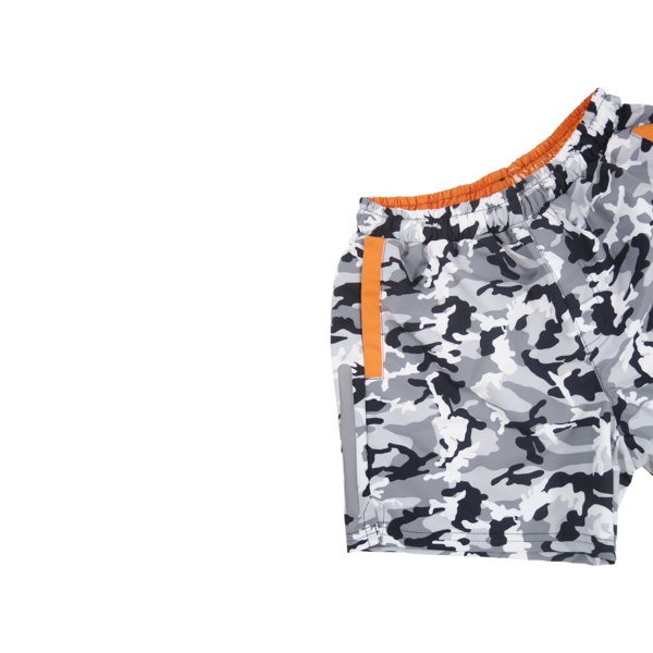 Camo Swim Trunks | Grey - duncanquinn