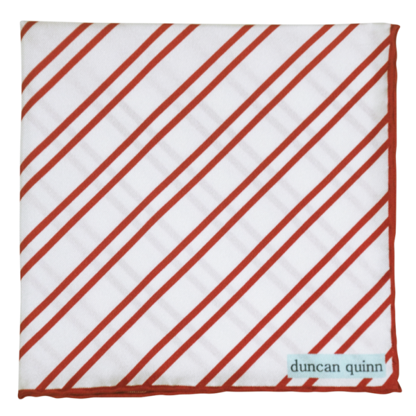 Striped Silk Pocket Squares - duncanquinn