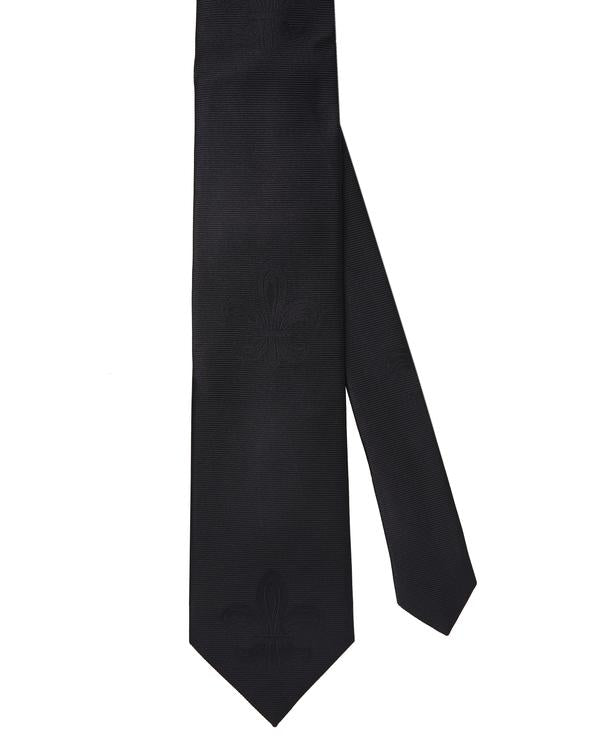 Monochrome Fleur De Lys Ties - duncanquinn