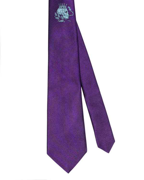 R P SUSPENDERS / PURE SILK / PURPLE SKULL AND CROSSBONES / HAND MADE – RICK  PALLACK COLLECTION