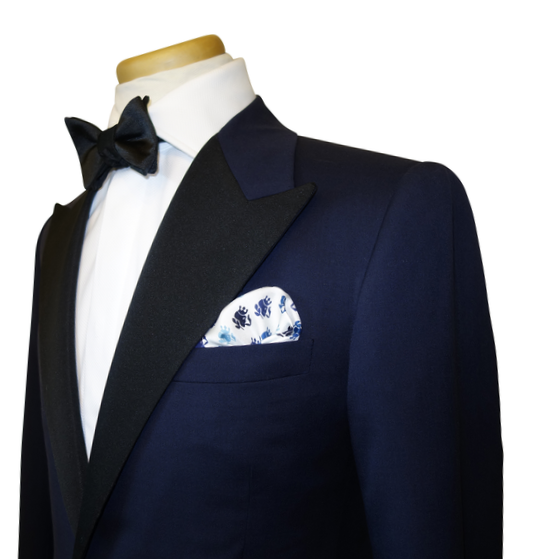 Men's Tuxedo Navy Tuxedo Black Tie/Formal Wear Duncan Quinn NYC