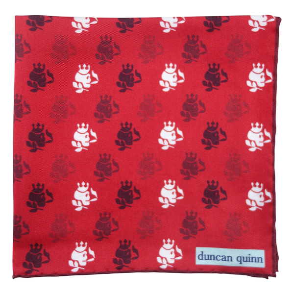 Smoking Skull Silk Pocket Squares - duncanquinn