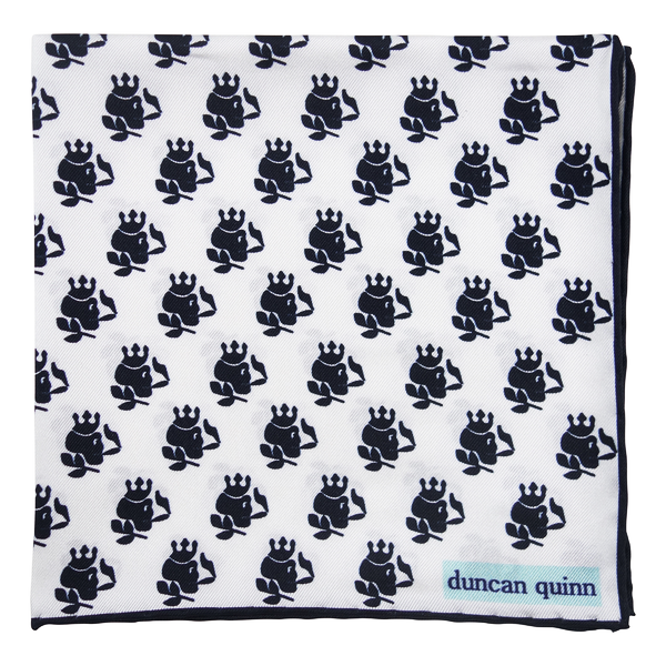 Smoking Skull Silk Pocket Squares - duncanquinn