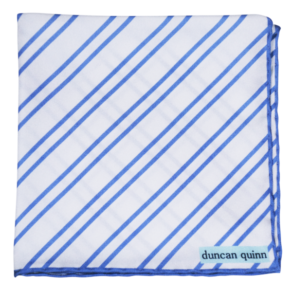 Striped Silk Pocket Squares - duncanquinn