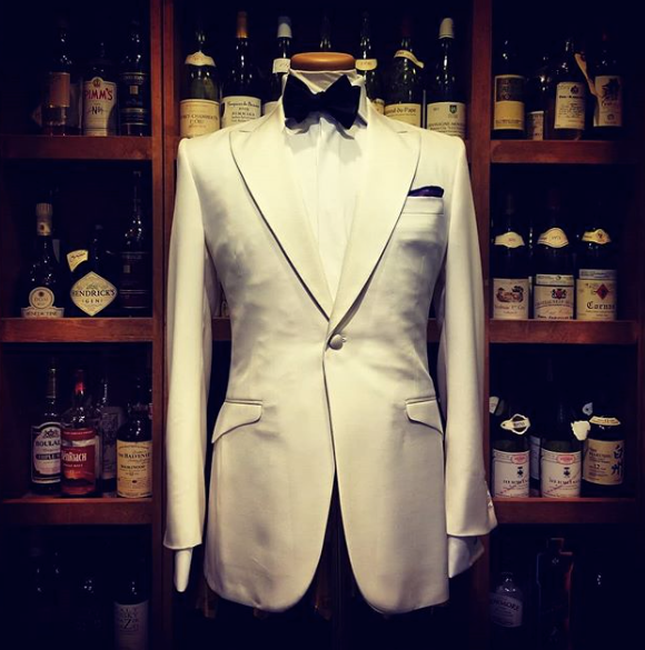 Men's Tuxedos The White Tuxedo 38R Duncan Quinn NYC
