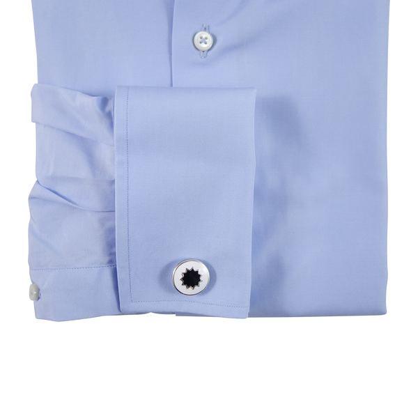 Men's Dress Shirts | Men's Solid Blue Dress Shirt