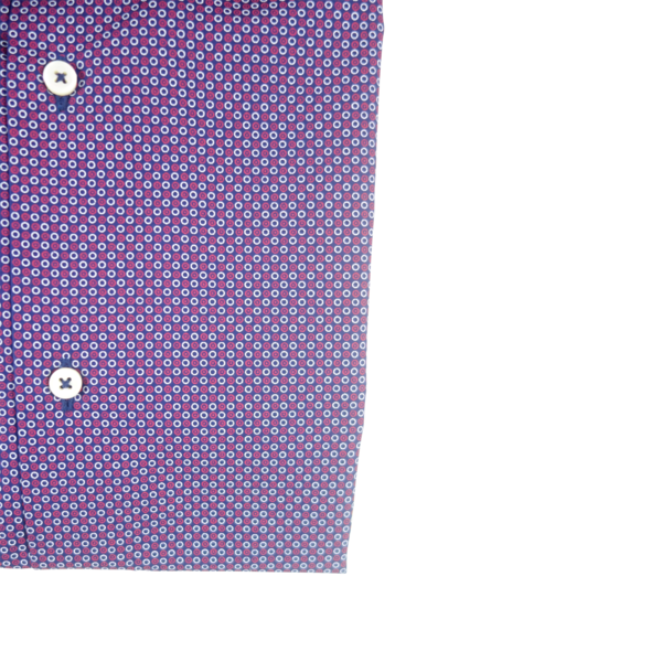 The Wine Dot Dress Shirt - duncanquinn