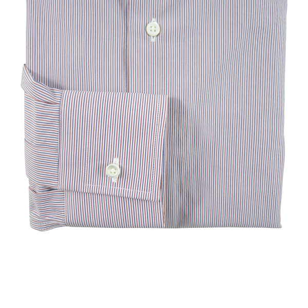 Lightweight Linen/Cotton Dress Shirt | Red Lightweight Linen/Cotton Dress Shirt | Red