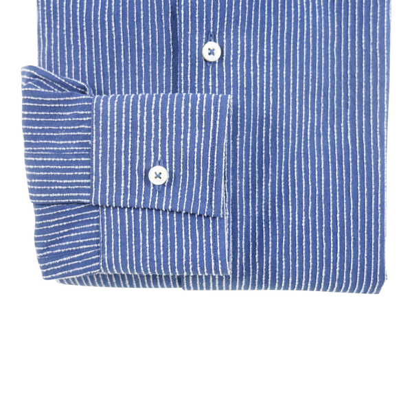Men's Flannel Shirts | Blue Flannel Striped Shirt Men's Flannel Shirts | Blue Flannel Striped Shirt