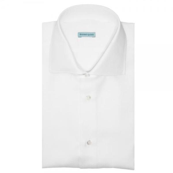 Men's Dress Shirts | White French Cuff Shirt