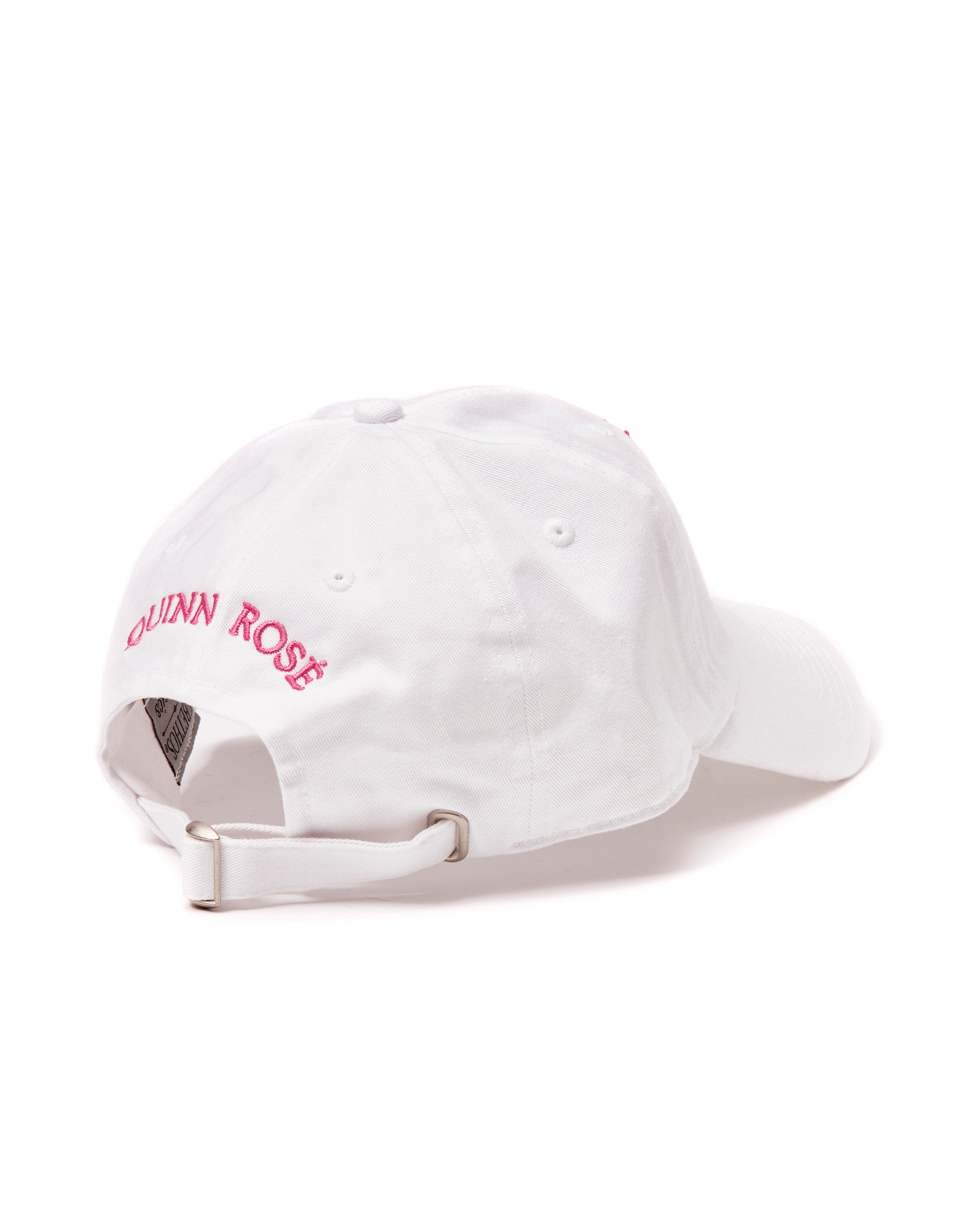 Smoking Skull Cap (White/Fuschia) - duncanquinn