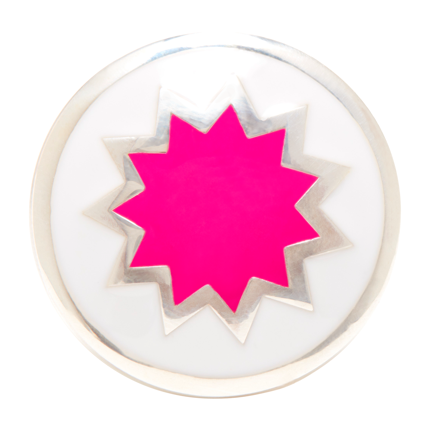 Carter Star Cufflink Front x 1 - duncanquinn